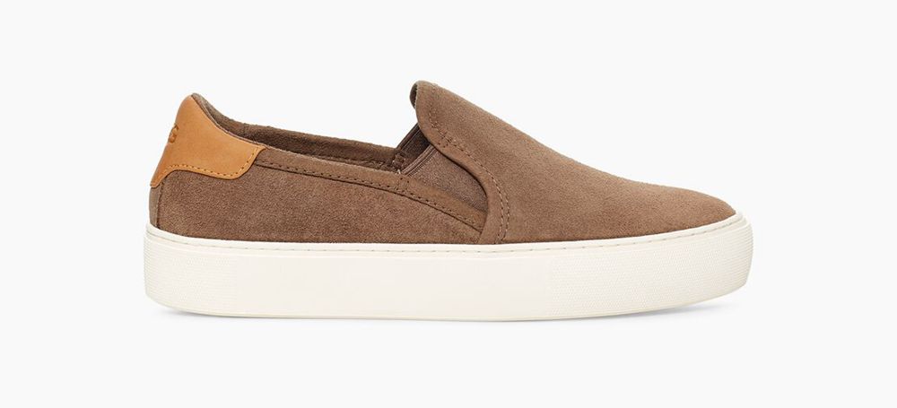 Ugg Sneaker Womens - Ugg Cahlvan Brown - 361OTULCX